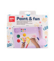 TAPETE APLI  PARA PINTAR LILA