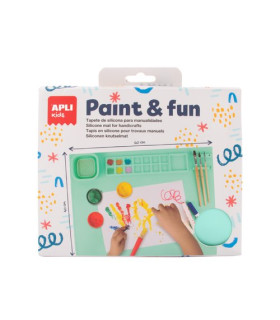 TAPETE APLI  PARA PINTAR VERDE
