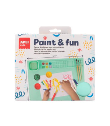 TAPETE APLI  PARA PINTAR VERDE