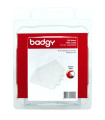 TARJETA BADGY PVC BLANCA 0,76 100 UD