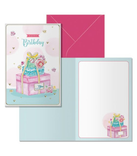 TARJETA FELICITACION DOHE 115x170 AROMA