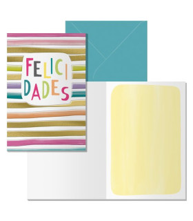 TARJETA FELICITACION DOHE 115x170 BOHO