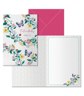 TARJETA FELICITACION DOHE 115x170 BRISA