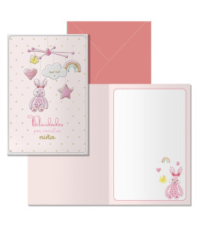 TARJETA FELICITACION DOHE 115x170 CARRUS
