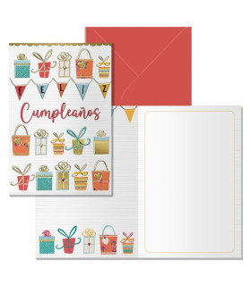 TARJETA FELICITACION DOHE 115x170 DETALL