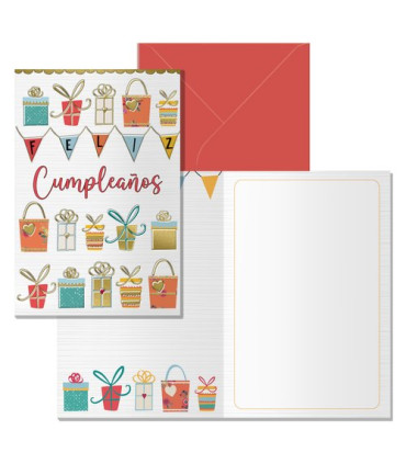 TARJETA FELICITACION DOHE 115x170 DETALL