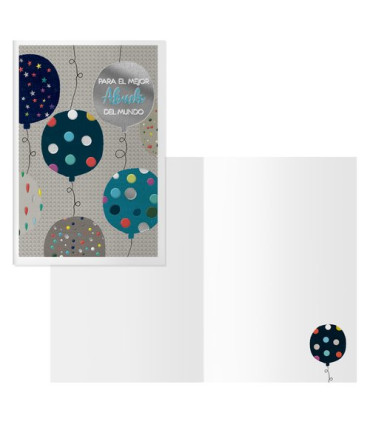 TARJETA DE FELICITACION DOHE 115x170 DOT