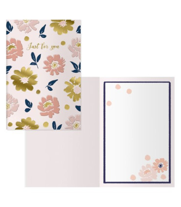 TARJETA DE FELICITACION DOHE 115x170 FLO