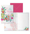 TARJETA FELICITACION DOHE 115x170 MIMOSA