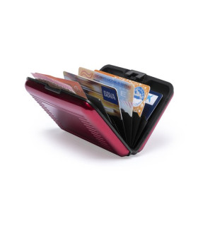 PORTA TARJETAS METALICO 89X58