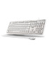 TECLADO NGS HERITAGE USB BLANCO