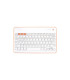 TECLADO SILVER HT BLUETOOTH BLANCO/MELOC