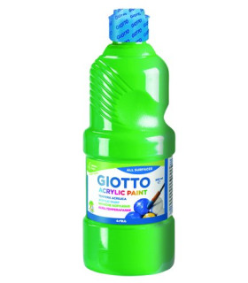 TEMPERA GIOTTO ACRIL 500 ml VERDE