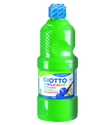 TEMPERA GIOTTO ACRIL 500 ml VERDE