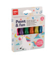 TEMPERA APLI en TUBO 13ml.COL.PURPURINA