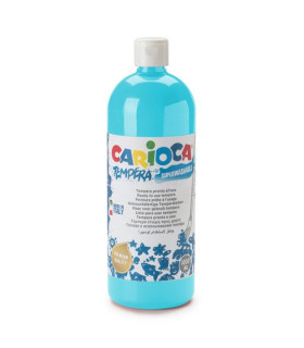 TEMPERA CARIOCA LIQ.1000 ml AZUL CLARO