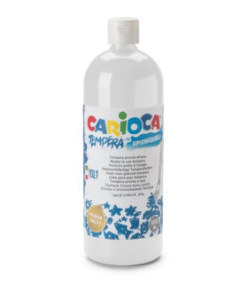 TEMPERA CARIOCA LIQ.1000 ml BLANCO
