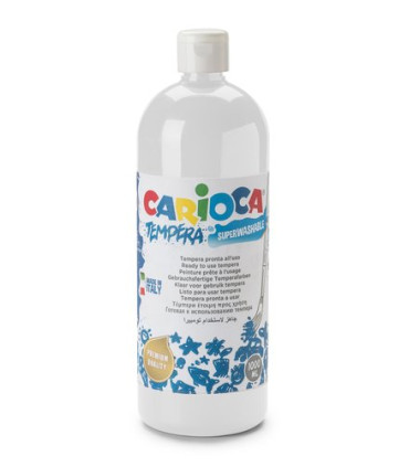 TEMPERA CARIOCA LIQ.1000 ml BLANCO