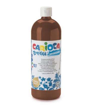 TEMPERA CARIOCA LIQ.1000 ml MARRON