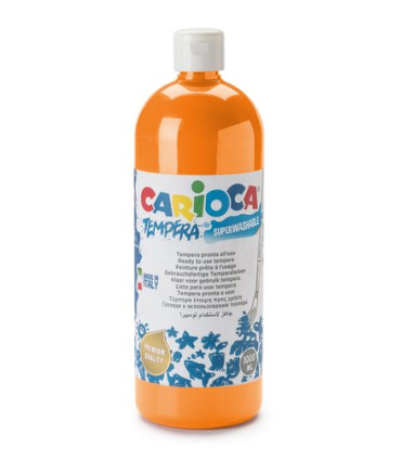TEMPERA CARIOCA LIQ.1000 ml NARANJA