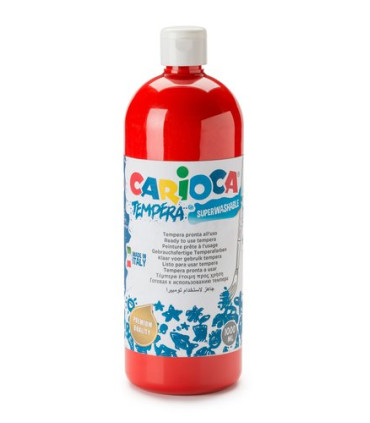 TEMPERA CARIOCA LIQ.1000 ml ROJO