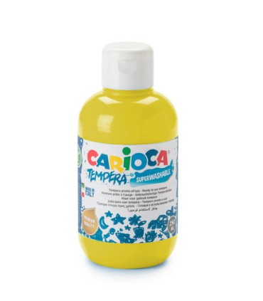 TEMPERA CARIOCA LIQ.250 ml AMARILLO