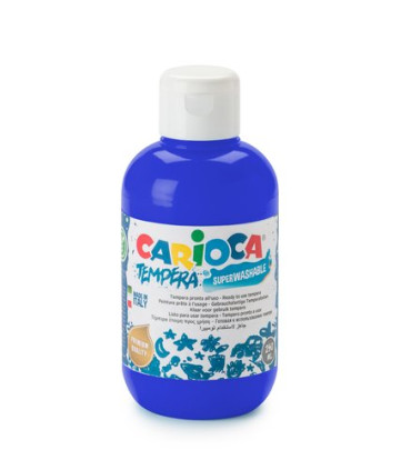 TEMPERA CARIOCA LIQ.250 ml AZUL OSCURO
