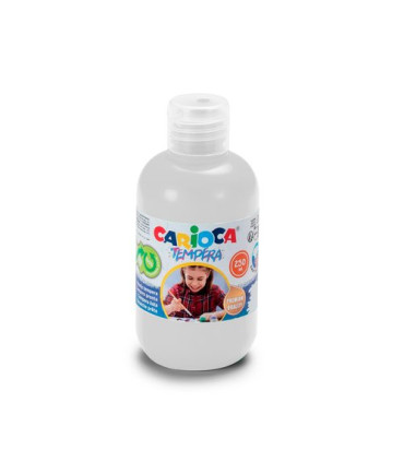TEMPERA CARIOCA LIQ.250 ml BLANCO