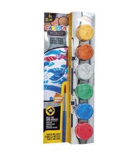 TEMPERA CARIOCA 25ml MET.E/6