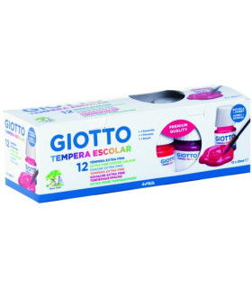 TEMPERA GIOTTO 25 ml ESTUCHE 12