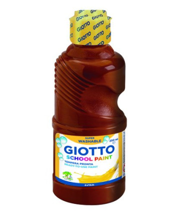 TEMPERA GIOTTO LAVAB.LIQ.250 ml MARRON
