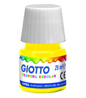 TEMPERA GIOTTO 25 ml AMARILLO