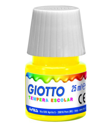 TEMPERA GIOTTO 25 ml AMARILLO