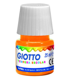 TEMPERA GIOTTO 25 ml NARANJA