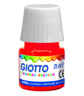 TEMPERA GIOTTO 25 ml ROJO