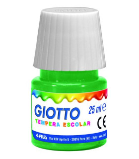 TEMPERA GIOTTO 25 ml VERDE ESMERALDA