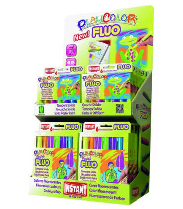 TEMPERA INSTANT PLAYC. FLUO EX.144