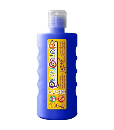 TEMPERA PLAYCOLOR LIQ. 1000 ml AZUL OSCU