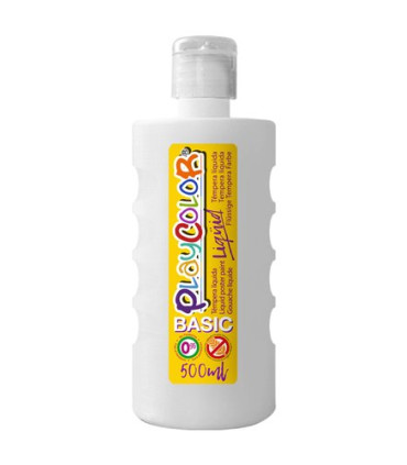 TEMPERA PLAYCOLOR LIQ. 500 ml BLANCO