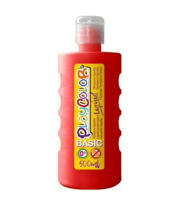 TEMPERA PLAYCOLOR LIQ. 500 ml ROJO