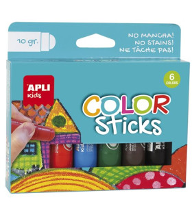 TEMPERA APLI STICKS SURTIDO 10g E/6