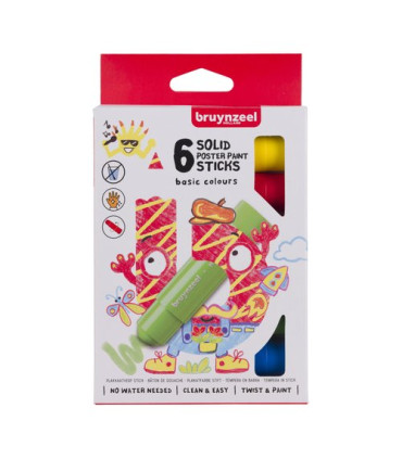 TEMPERA BRUYNZEEL SOLIDA BASIC C/6