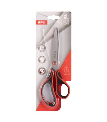 TIJERAS APLI ERGONOMICA 21 cm.