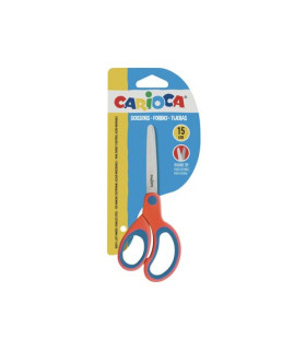 TIJERAS CARIOCA 15 cm BLISTER de 1
