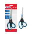 TIJERAS DOHE ERGONOMICA 19cm. NEGRO/AZUL