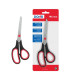 TIJERAS DOHE ERGONOMICA 19cm. NEGRO/ROJO