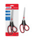 TIJERAS DOHE ERGONOMICA 21cm. NEGRO/ROJO