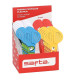 TIJERAS ESC. SAFTA PLASTICO SURT.EXP.20