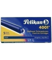 TINTA ESTILOG.PELIKAN 5 CART.GTP/5 AZ.RL