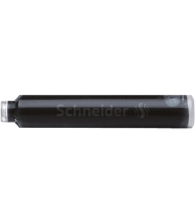 TINTA ESTILOG.SCHNEIDER CAJA 6 CART.NEGR